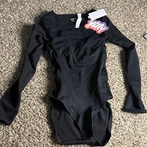 YITTY Elegant Black Long Sleeve Shapewear